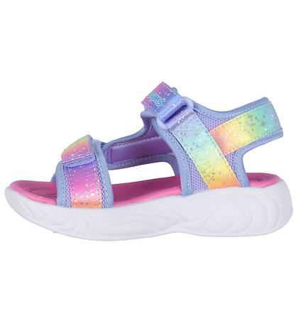 Skechers Sandaler m. Lys - S Lights Unicorn Dreams - Blue/Multi