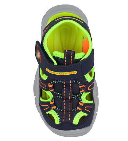 Skechers Sandaler - Relix Valder - Navy/Lime