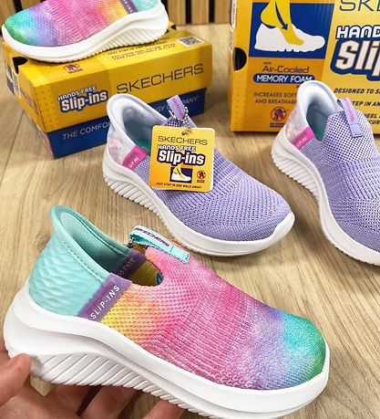 Skechers Sko - Ultra Flex 3.0 Pastel Clouds - Multi