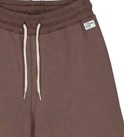 Olsen kids x By Green Sweatpants - Flared - Ceder Brown