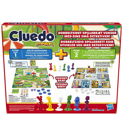 Hasbro Brtspil - Cluedo Junior - 2-i-1