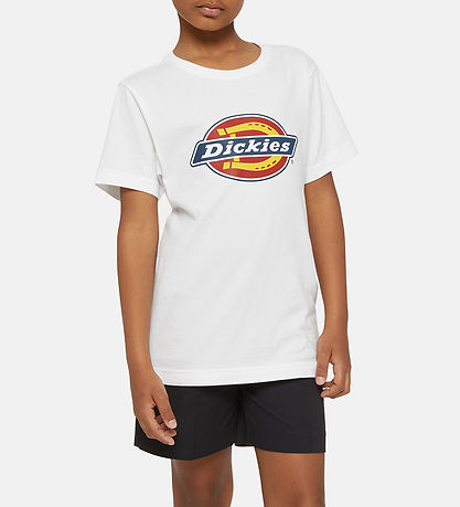 Dickies T-shirt - Youth Logo - Hvid