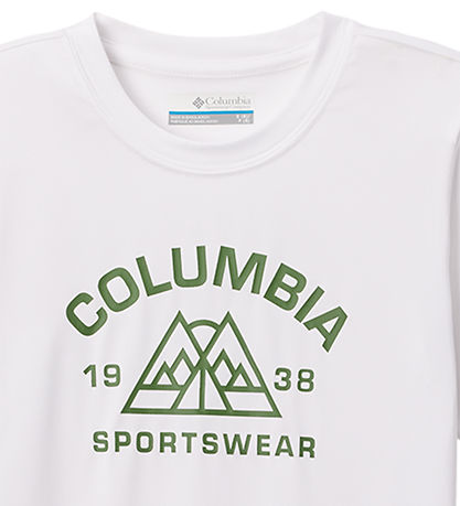 Columbia T-shirt - Mount Echo - White