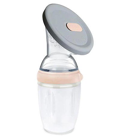Haakaa Brystpumpe m. Låg - 160 ml - Peach