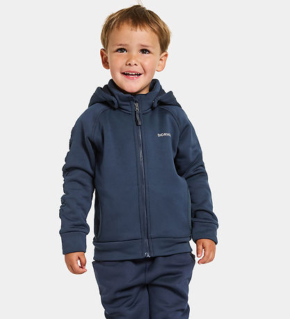 Didriksons Softshelljakke m. Fleece - Corin - Navy