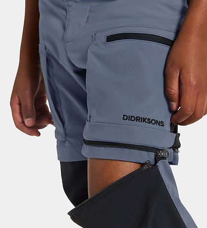 Didriksons Outdoor Bukser - Kotten Zip Off - True Blue
