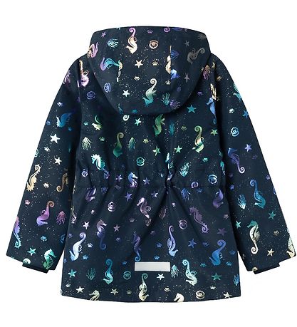 Name It Sommerjakke - NmfMaxi - Dark Sapphire m. Søheste