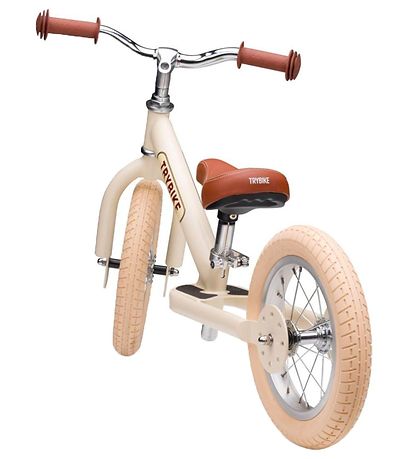 TryBike Løbecykel - Steel - Vintage Creme