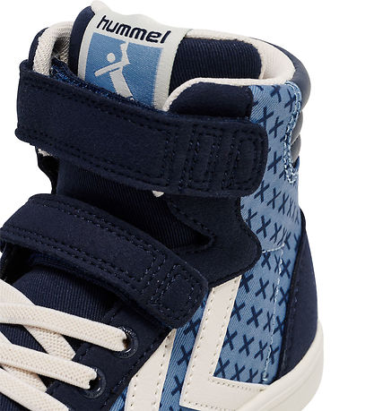 Hummel Sko - Slimmer Stadil High Jr - Coronet Blue