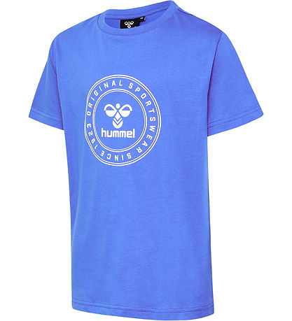 Hummel T-shirt - hmlTres Circle - Nebulas Blue