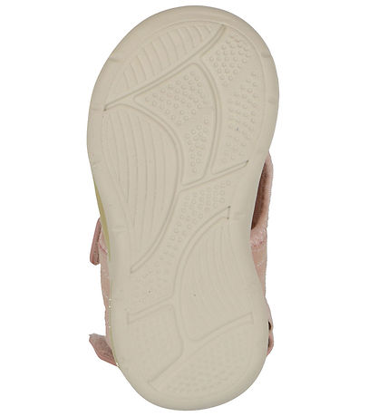 En Fant Sandal m. Velcro - Misty Rose m. Lys