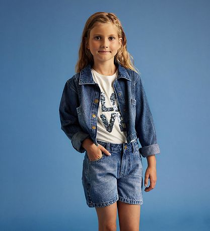 Creamie Shorts - Blue Denim