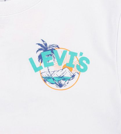 Levis T-shirt - Scenic Summer - Bright White