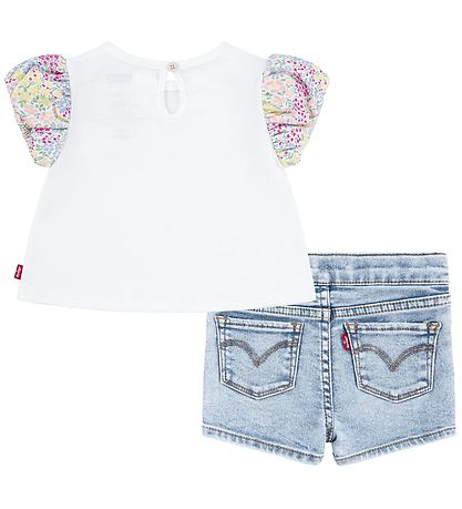 Levis St - Shorts/T-shirt - Denim/Floral - Sugar Swizzle