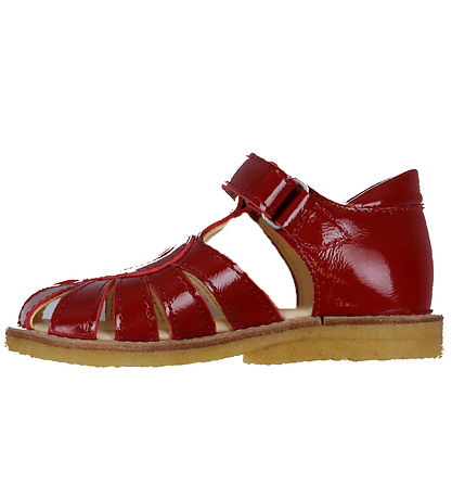 Angulus Sandaler - Hjertesandal - Dark Red