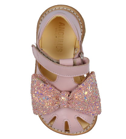 Angulus Sandaler - Begynder - Pale Rose/Rose Glitter