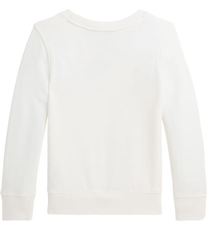 Polo Ralph Lauren Sweatshirt - Deckwash White m. Bamse