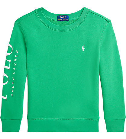 Polo Ralph Lauren Sweatshirt - Tiller Green m. Hvid