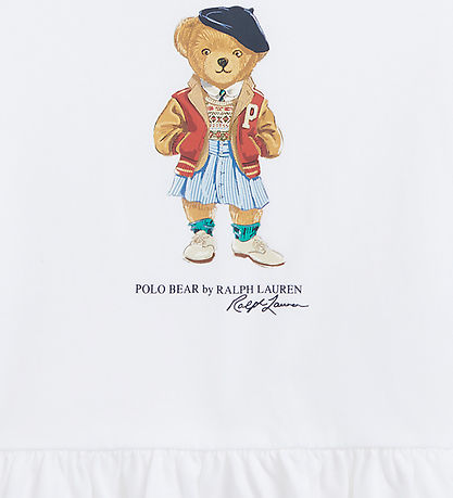 Polo Ralph Lauren T-shirt - Hvid m. Bamse