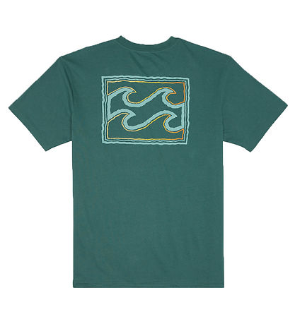Billabong T-shirt - Crayon Wave - Grn