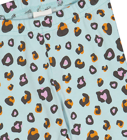 Freds World Leggings - Leo - Aqua/Tangerine/Pastel