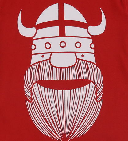 Danef T-Shirt - Danebasic - Red Erik