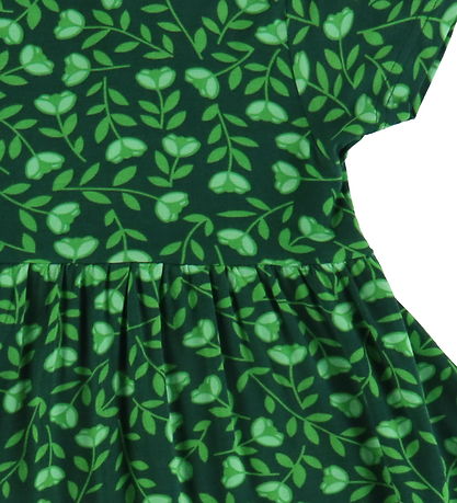 Danefæ Kjole - Danelollipop - Green Fleurie