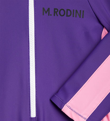 Mini Rodini Badedragt - UV50+ - Stripe - Purple