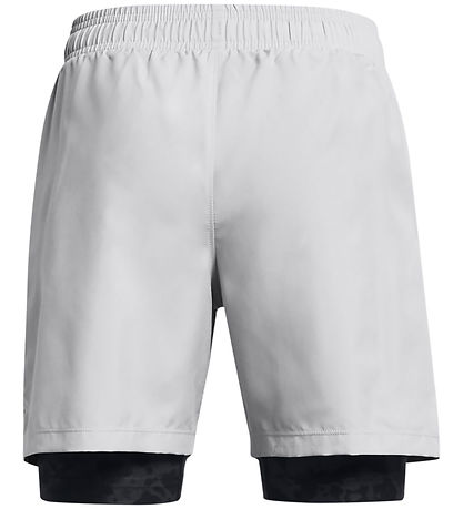 Under Armour Shorts - UA Woven 2in1 - Mod Gray