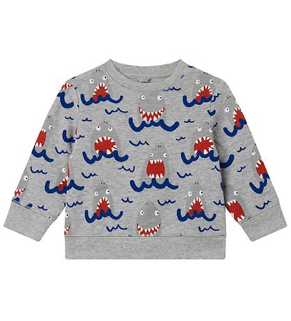 Stella McCartney Kids Sweatshirt - Grmeleret m. Hajer