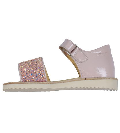 Angulus Sandaler - Pale Rose/Rose Glitter