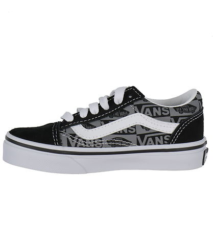 Vans Sko - Old Skool Logo - Black/Grey