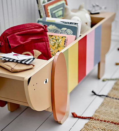 Bloomingville Mini Bogkasse - Charlie - Brun