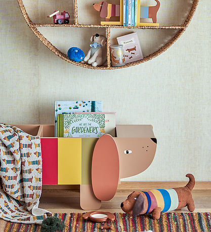 Bloomingville Mini Bogkasse - Charlie - Brun