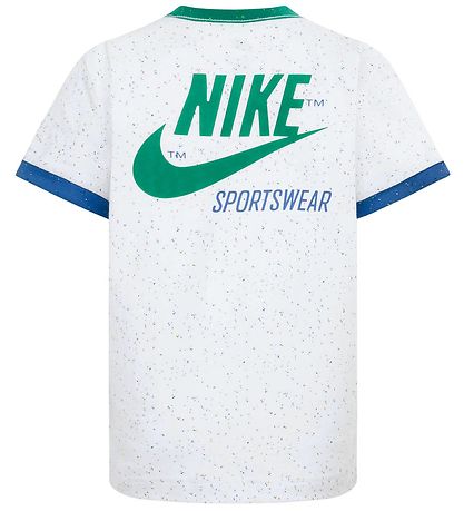 Nike T-shirt - Hvid m. Nister