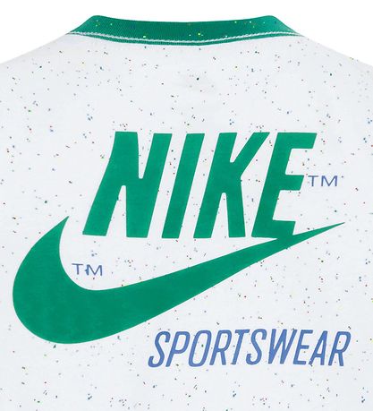 Nike T-shirt - Hvid m. Nister