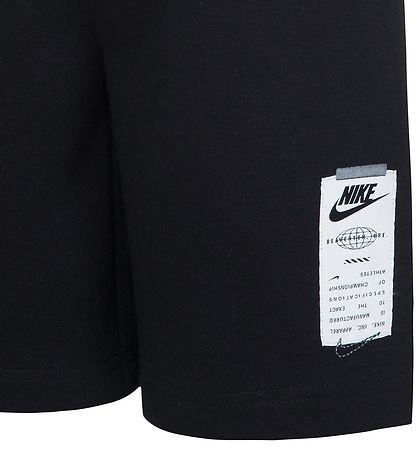 Nike Shortsst - Shorts/T-shirt - Sort/Gr