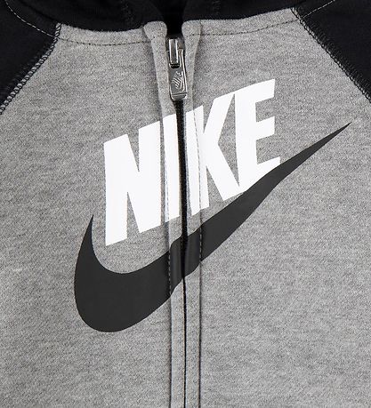 Nike Sweatst - Cardigan/Sweatpants/T-shirt - Carbon Heather