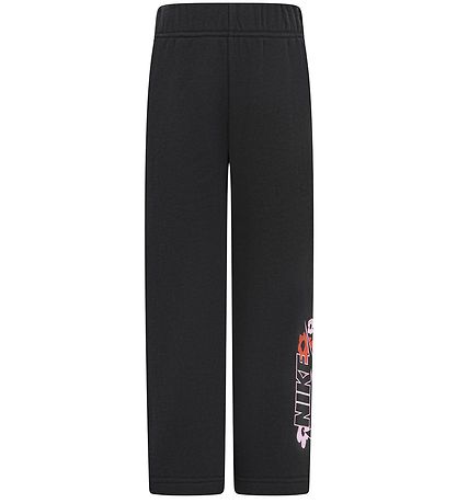 Nike Sweatpants - Sort m. Blomster