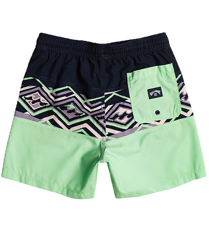 Billabong Badeshorts - Tribong - Navy/Grn