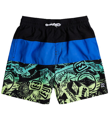 Billabong Badeshorts - Tribong - Navy/Grn