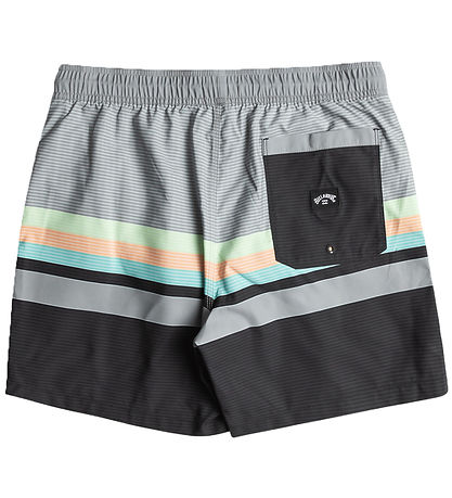 Billabong Badeshorts - All Day Stripes - Multifarvet