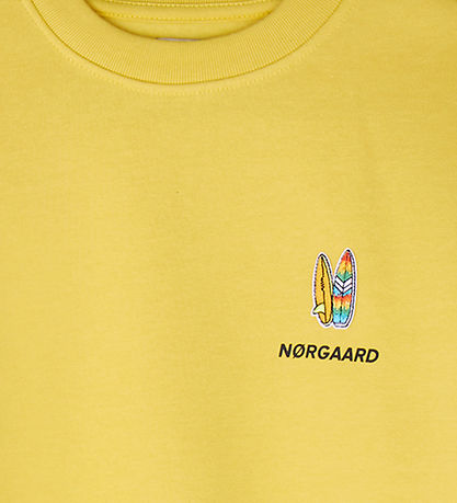 Mads Nrgaard Sweatshirt - Sonar - Lemon Zest