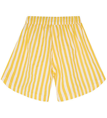 Mads Nrgaard Shorts - Sacky - White Alyssum/Lemon Zest