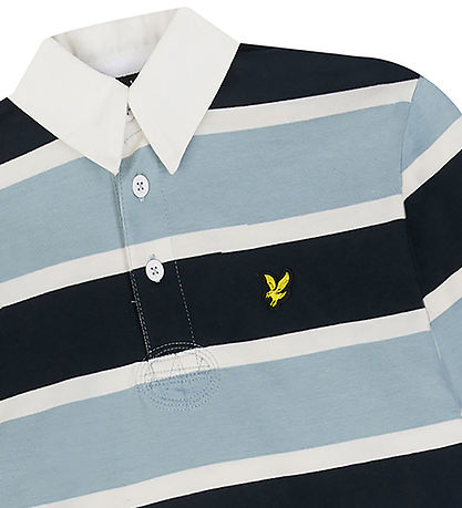 Lyle & Scott Bluse - Rugby - Slate Blue