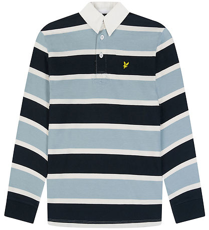 Lyle & Scott Bluse - Rugby - Slate Blue