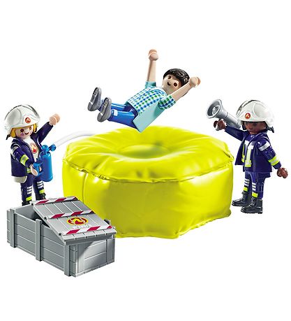 Playmobil Action Heroes - Brandmand med Luftpude - 71465 - 13 De
