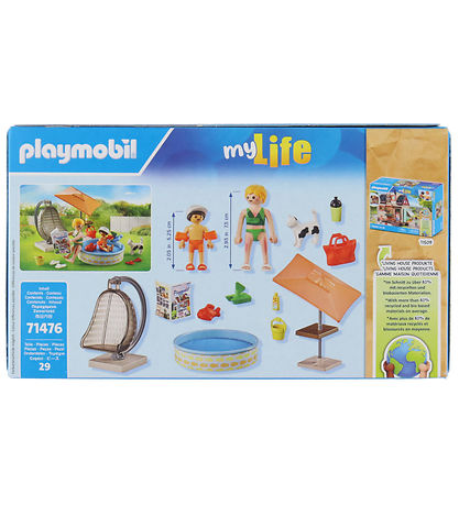 Playmobil My Life - Plaskesjov Derhjemme - 71476 - 29 Dele