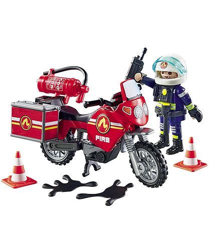 Playmobil Action Heroes - Brandbil p ulykkesstedet - 71466 - 21