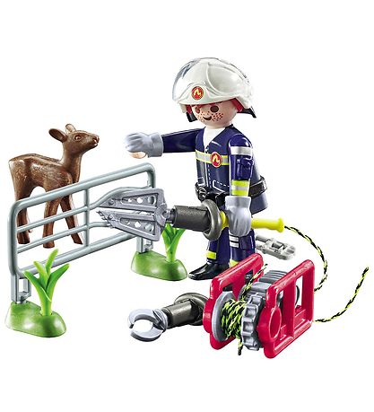 Playmobil Action Heroes - Brandmndenes Dyreredning - 71467 - 22